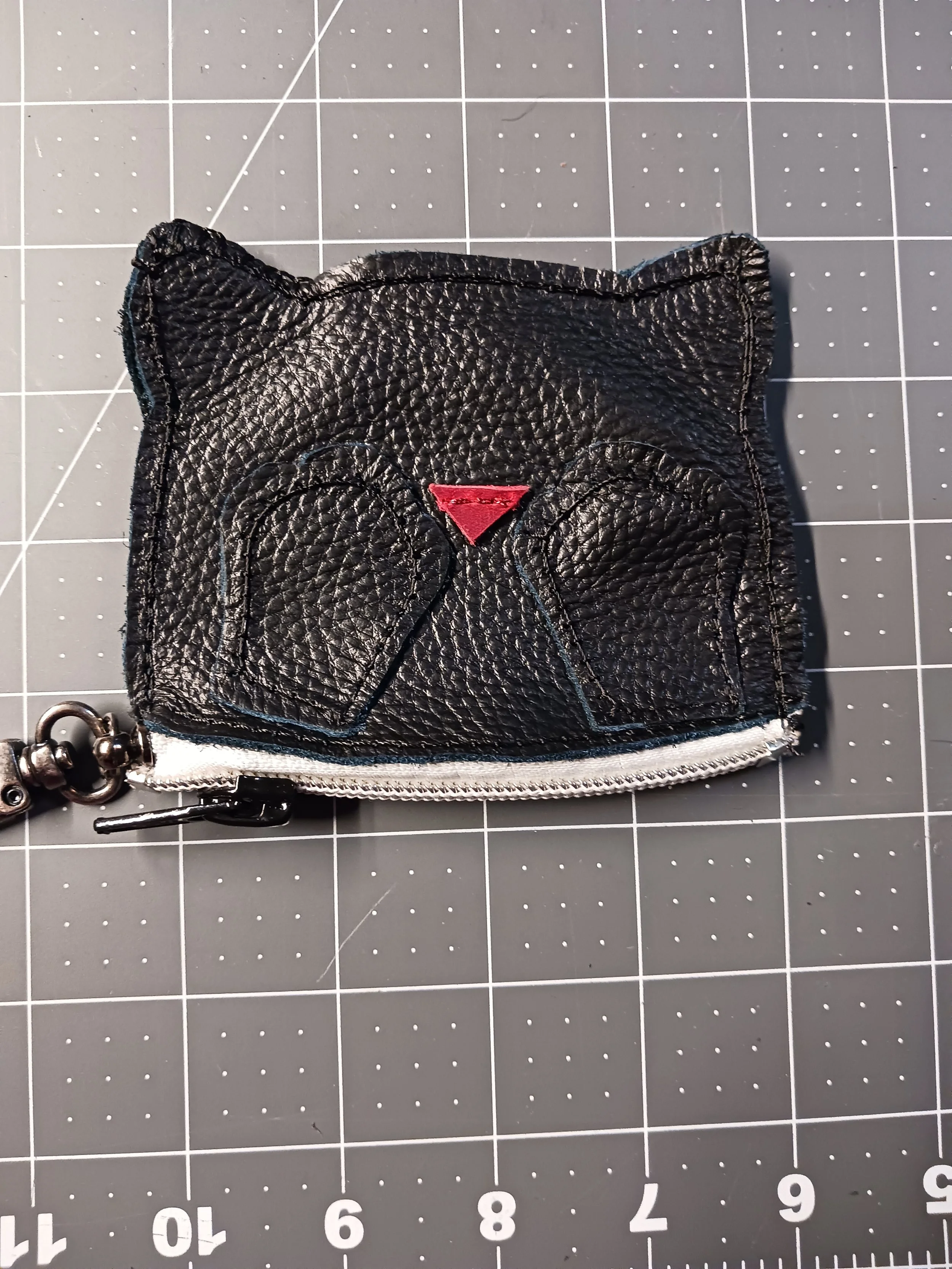 Shy kitty coin purse