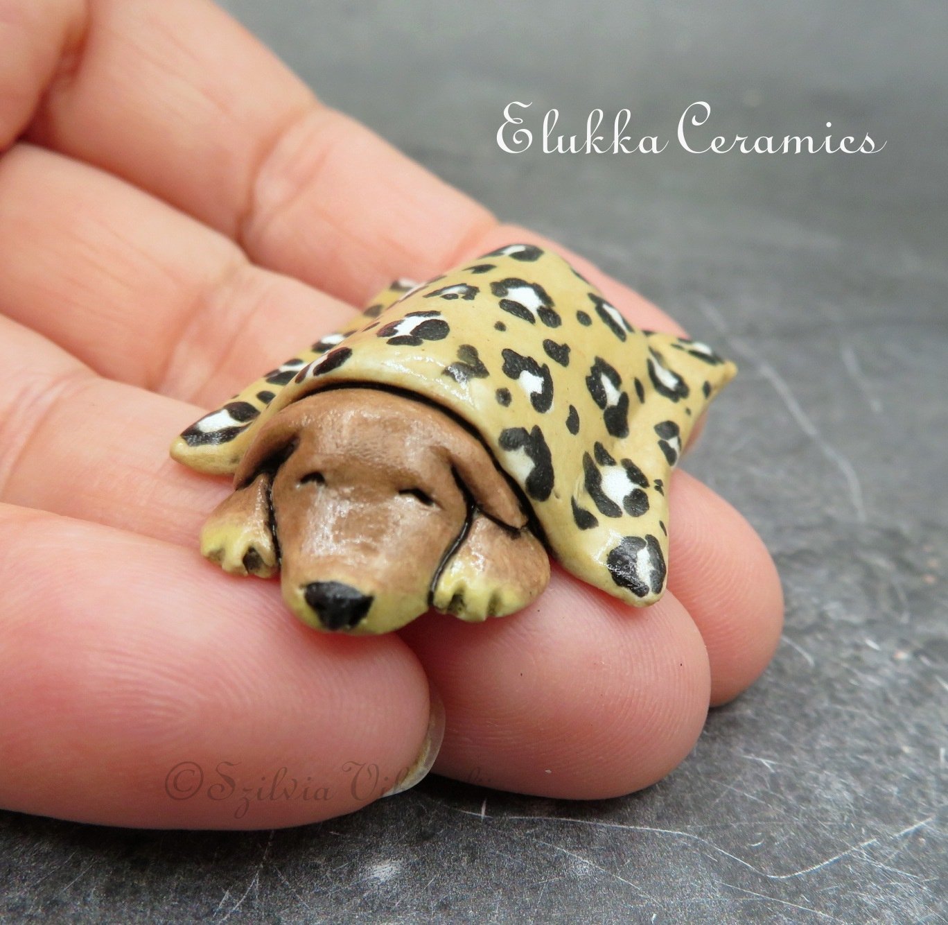 9...Collectible TINY Sleeping Pup by elukka
