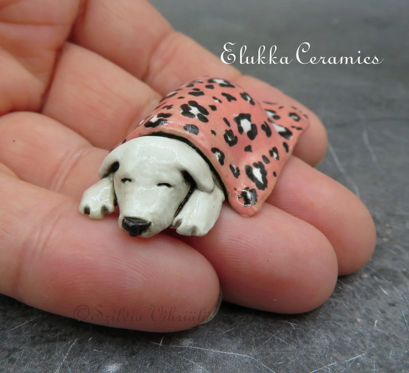 1...Collectible TINY Sleeping Pup by elukka