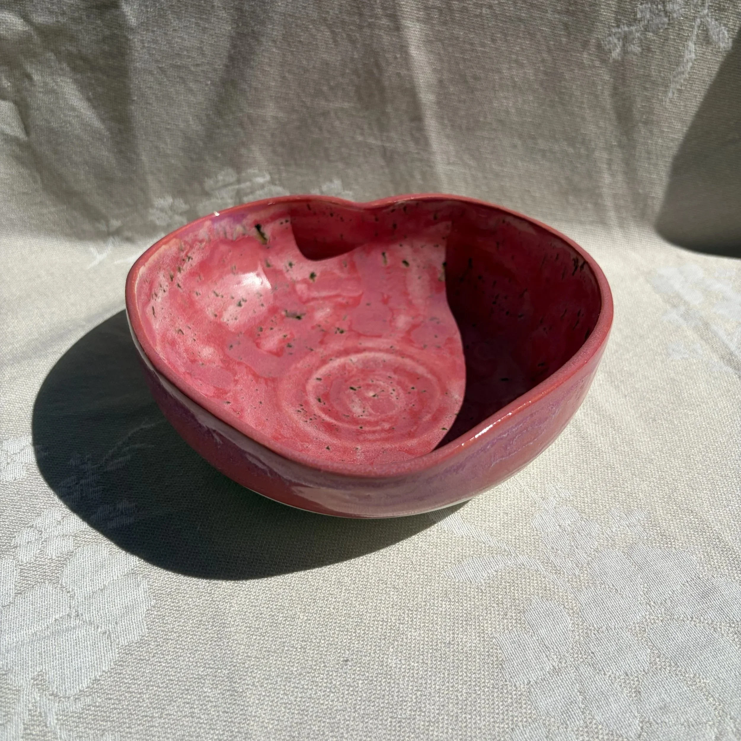 Cereal Bowl Heart-shaped