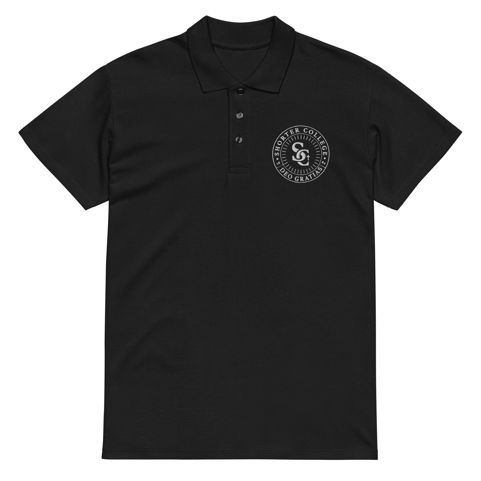 White Emblem Polo
