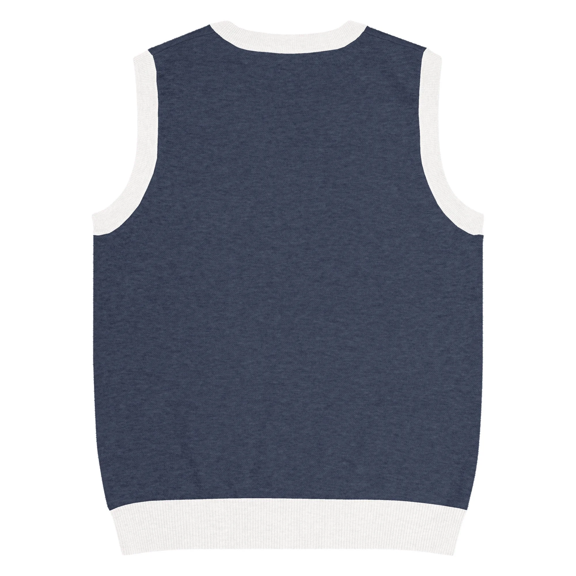 Shorter College Knit V-neck vest