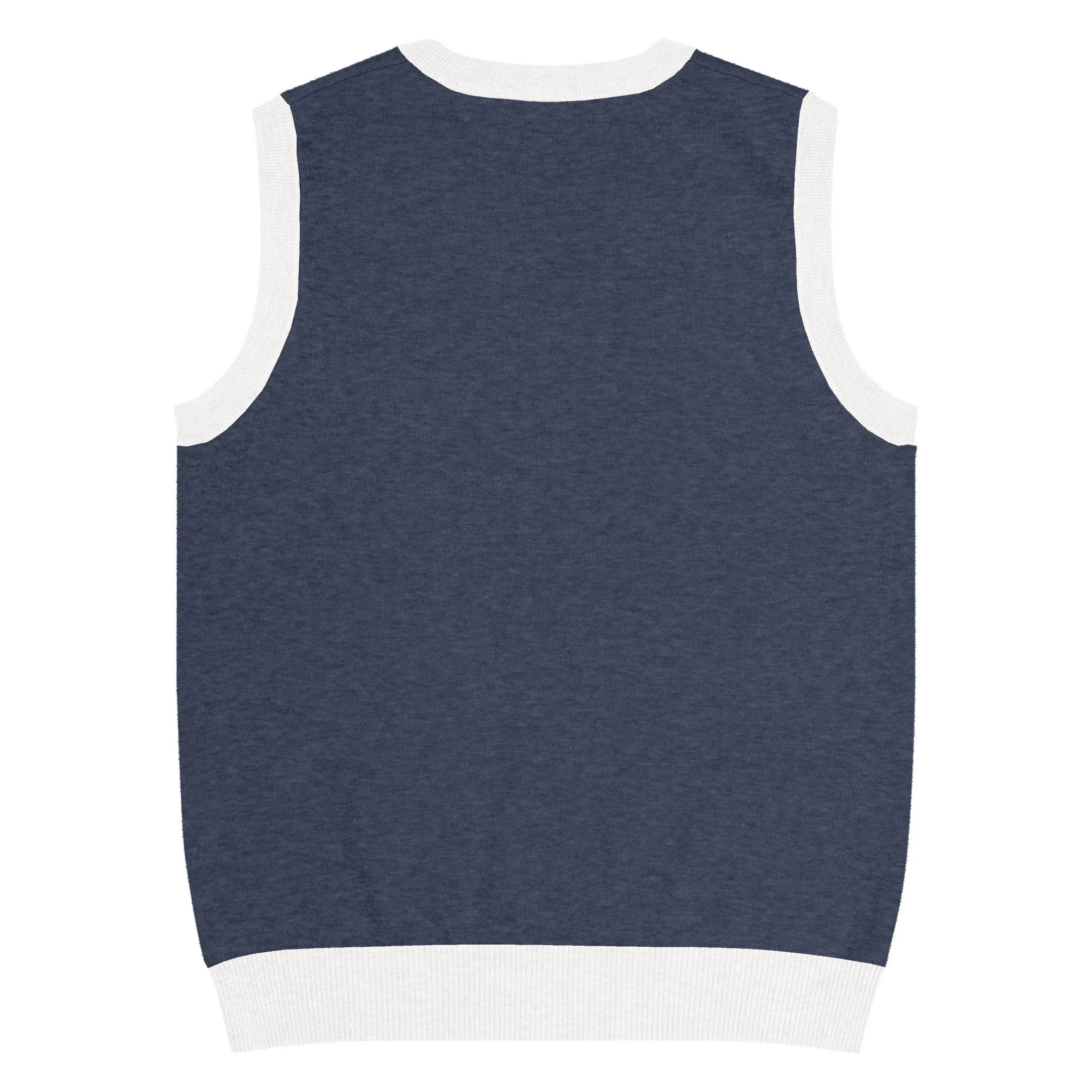 Shorter College Knit V-neck vest