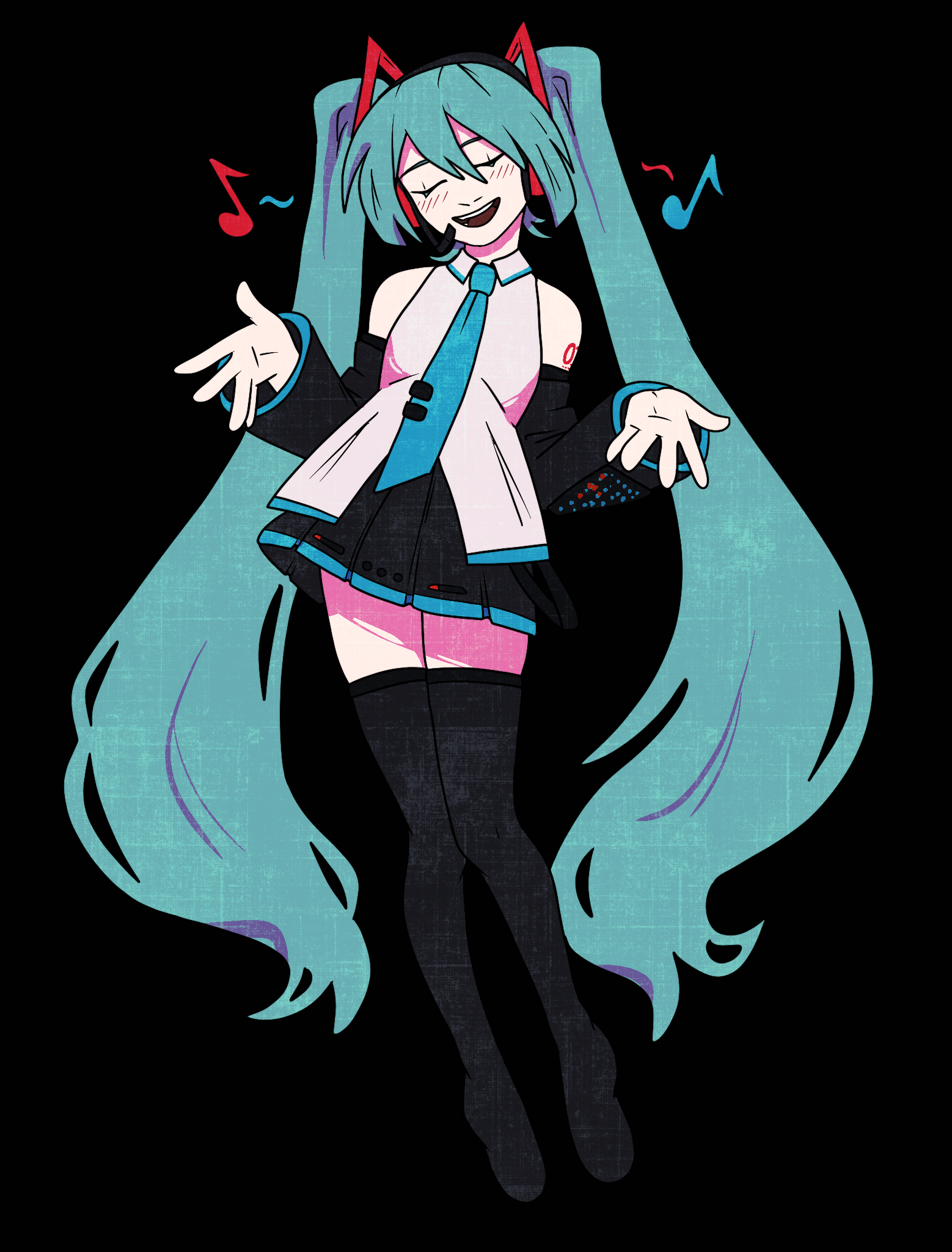 Digital Art of Miku Hatsune