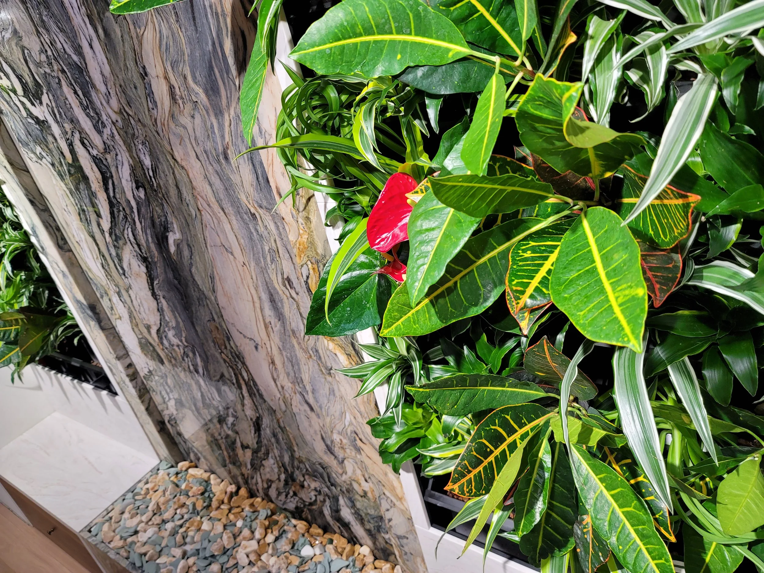 Close-up of a textured fabric with raised dot patterns in a creamy color.