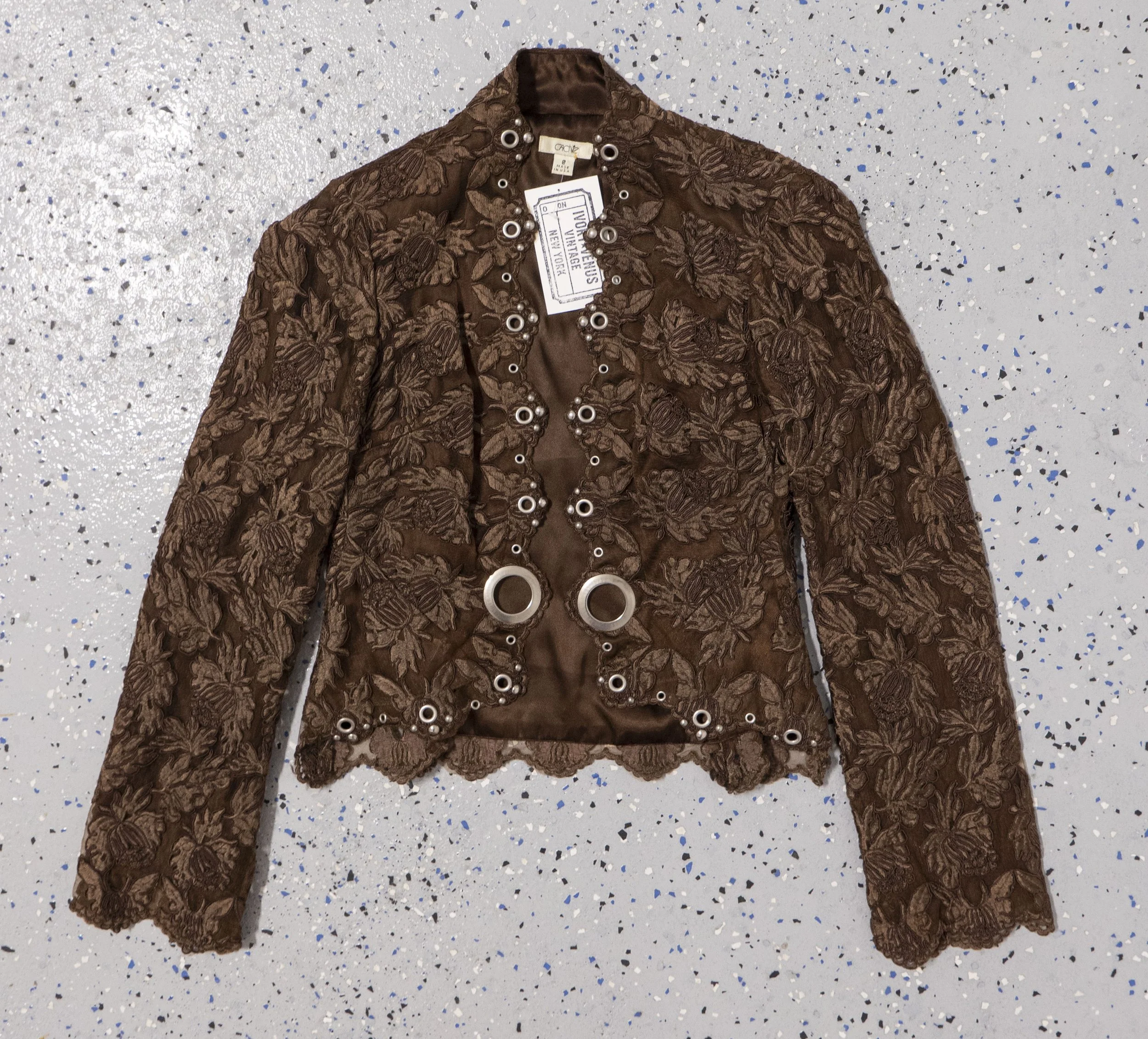 Brown Lace Jacket