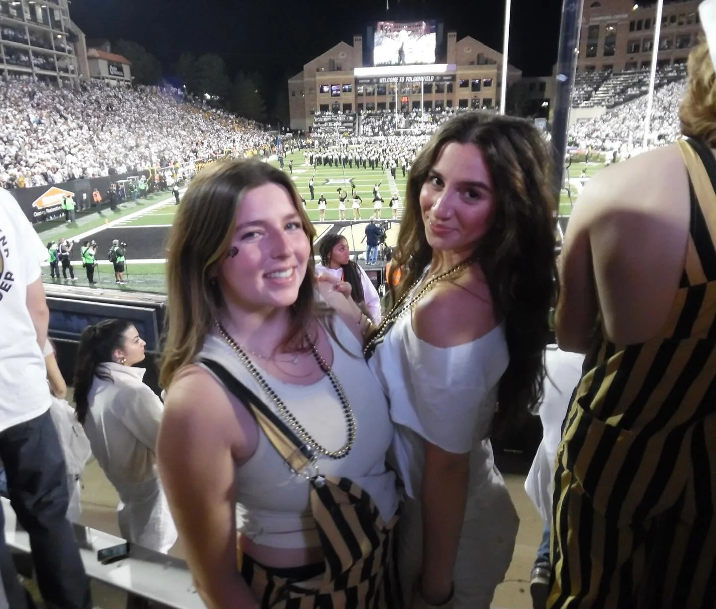 was a buff for the weekend