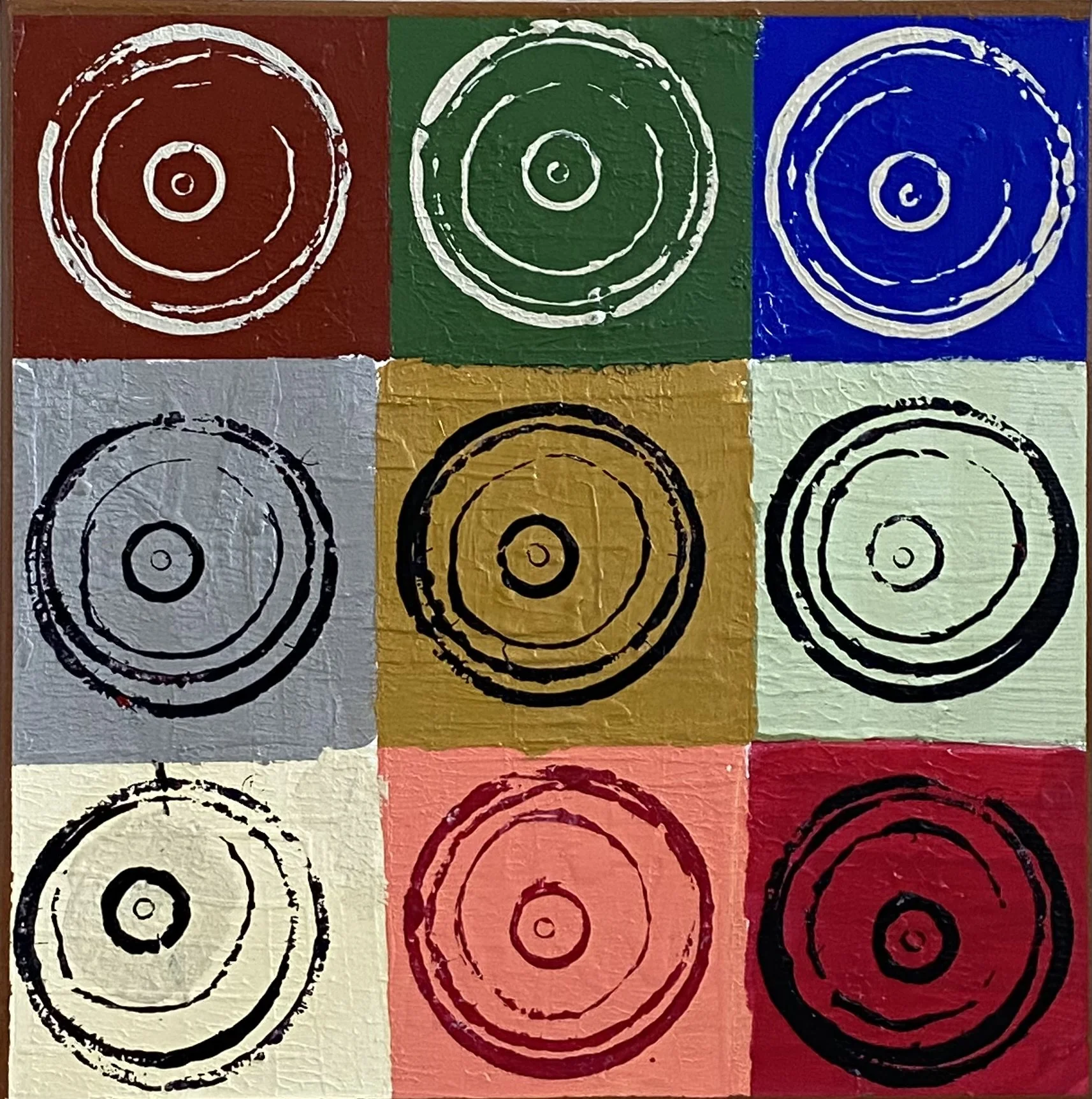 Circle Around Bold 14” x 14” $500 INQUIRE