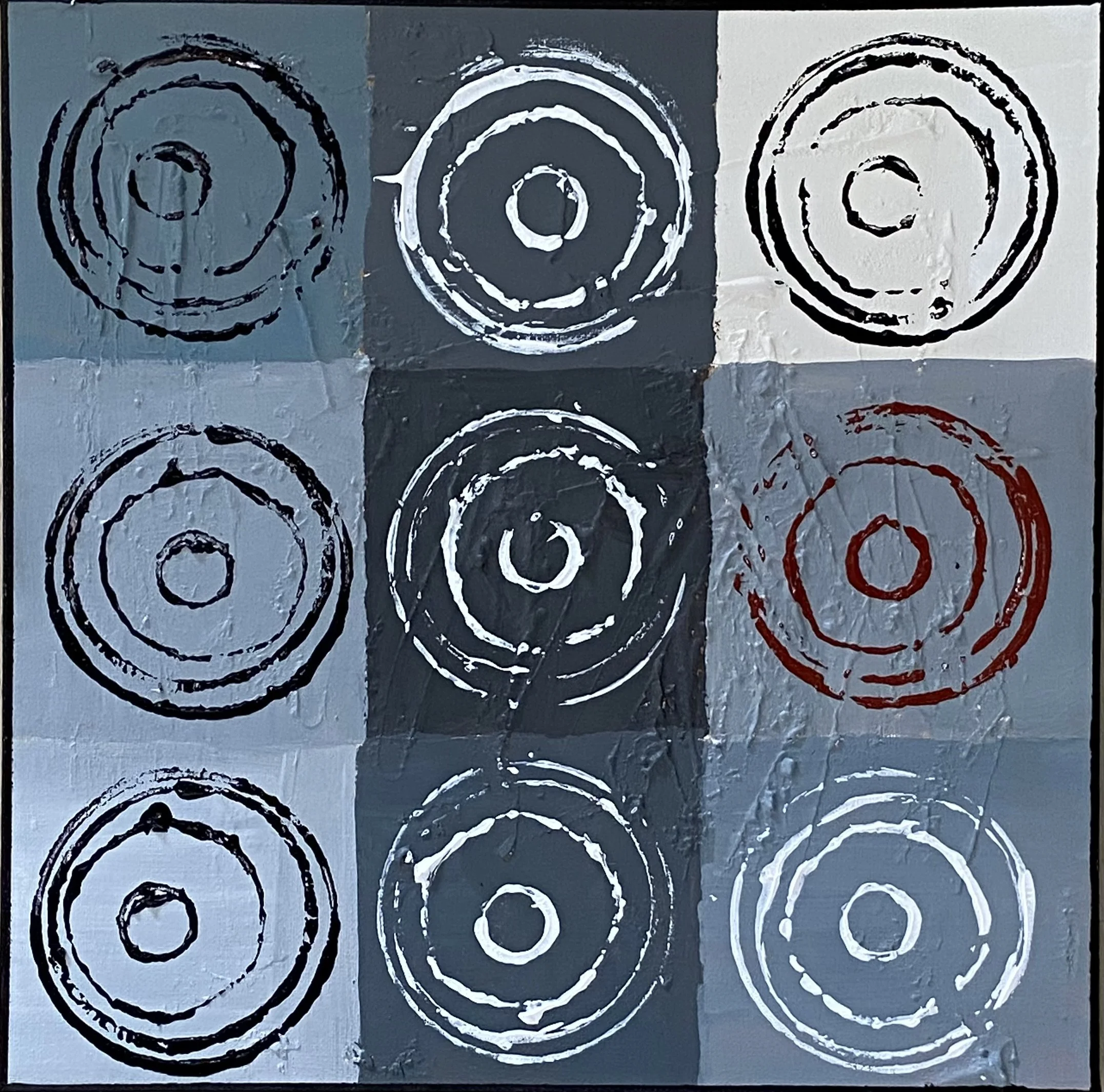 Circle Around 14” x 14” $500 INQUIRE