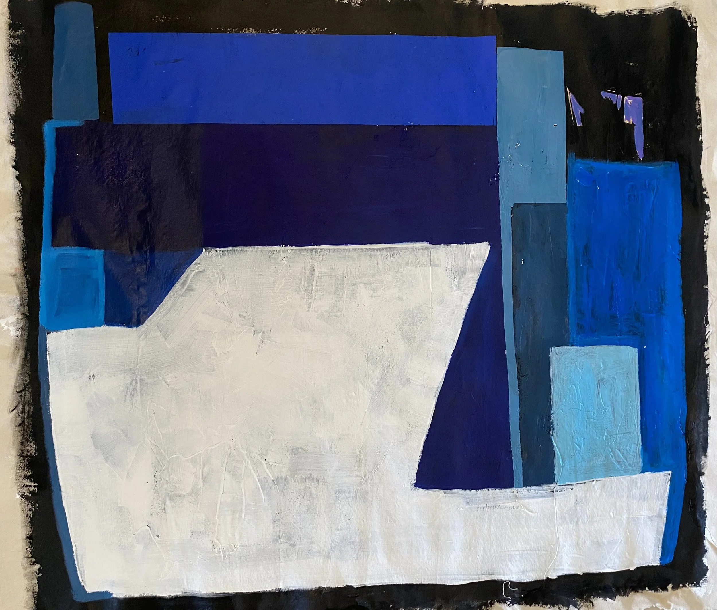 Blue Blockers 48” x 54” $1,300 INQUIRE