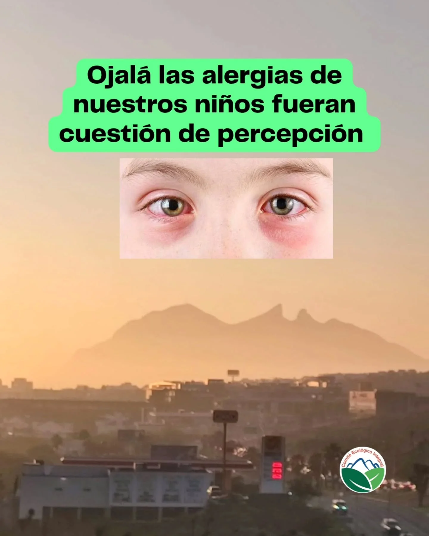 Tranquilos, no es contaminaci&oacute;n, es &quot;percepci&oacute;n con part&iacute;culas&quot; 🤔.
Si est&aacute;s tosiendo, con alergia o los ojos te arden, probablemente est&aacute;s percibiendo demasiado fuerte 🤧.

El gobierno puede decir que el 