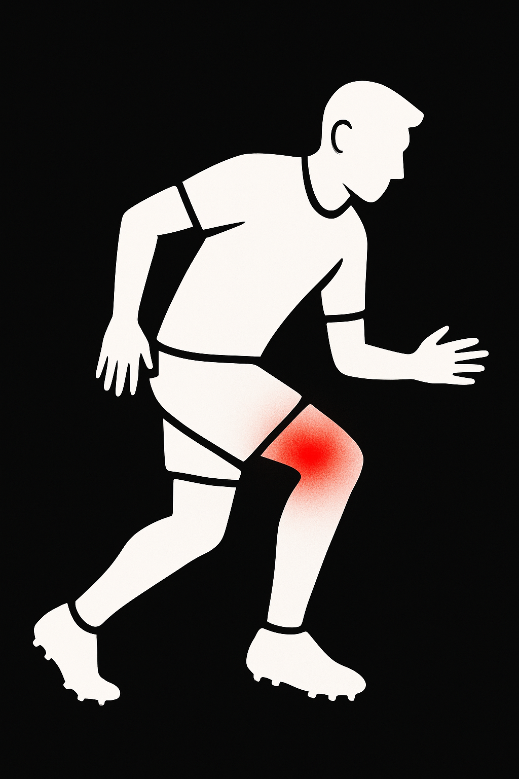 image of a person experiencing knee pain
