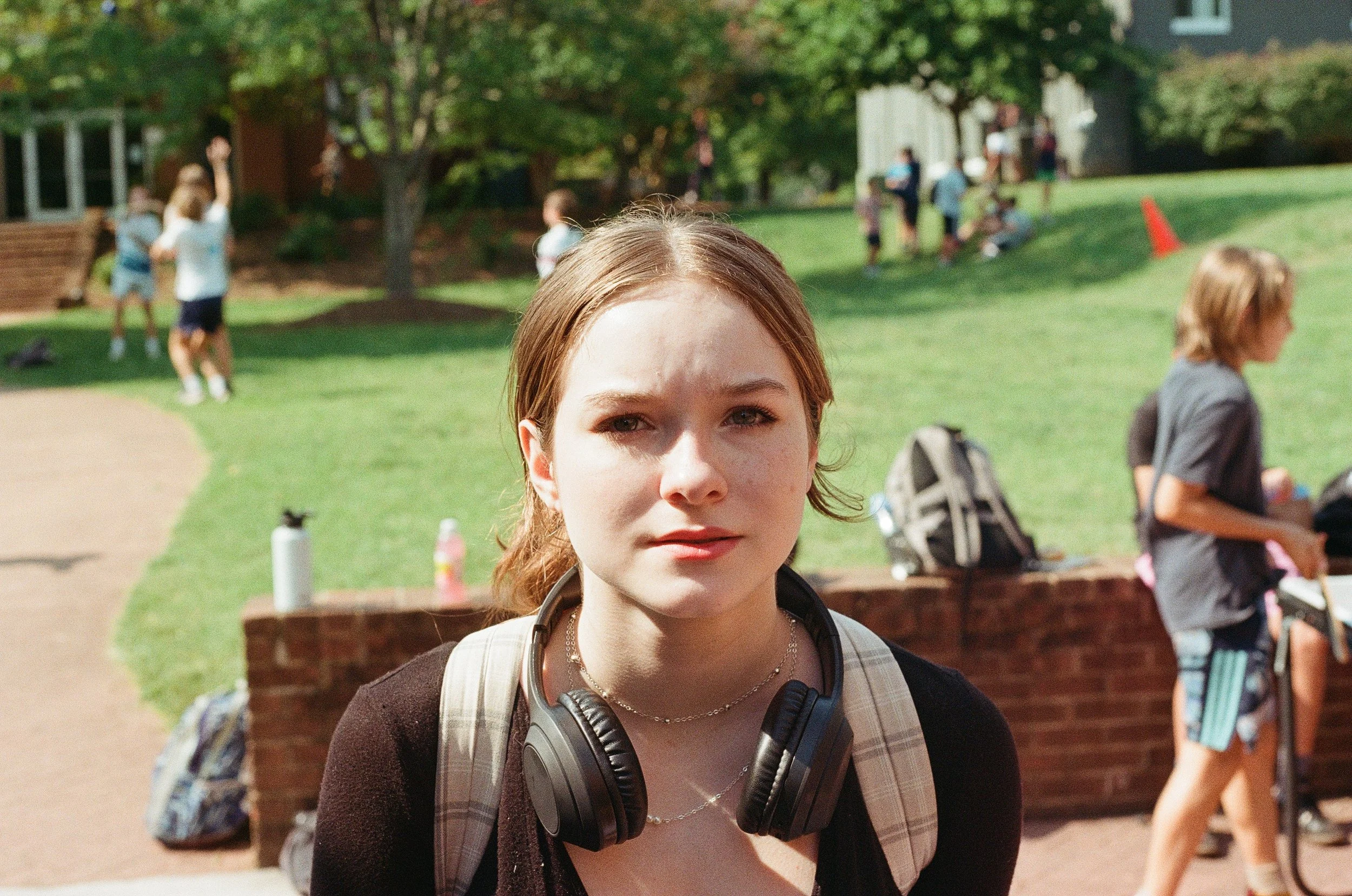 A friend after a rough class.