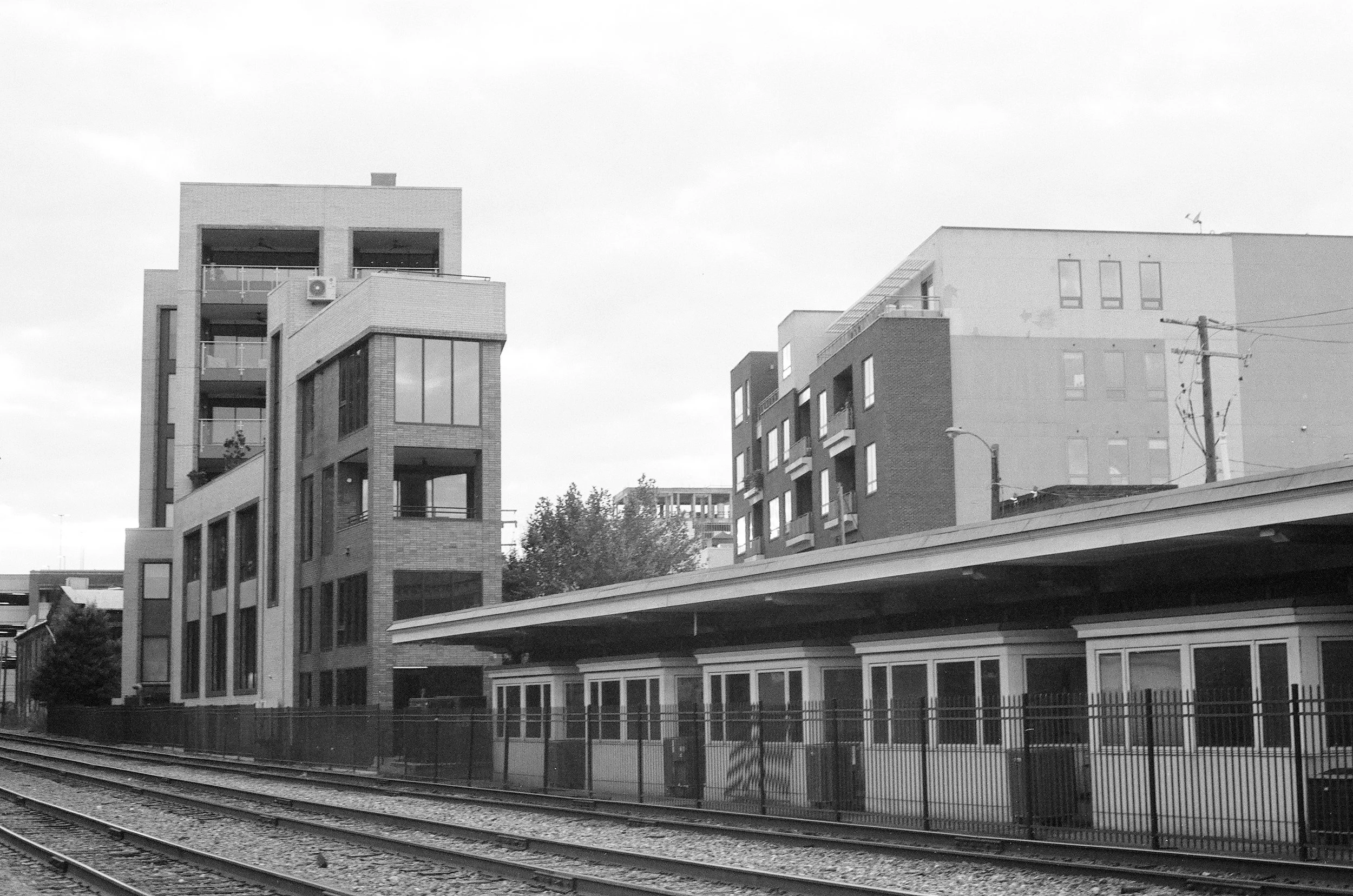 Downtown Charlottesville.