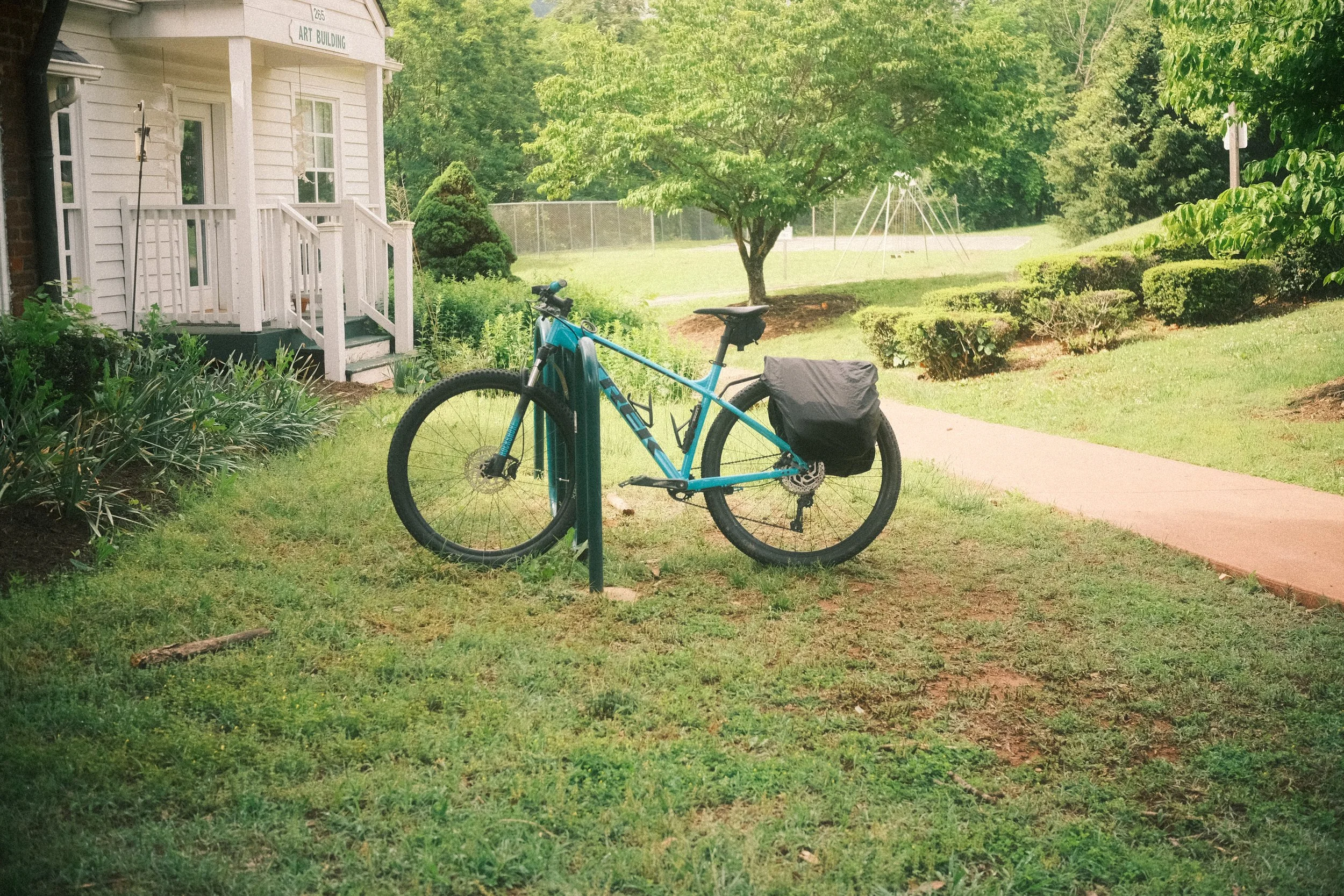 A bike on my highschool campus.
