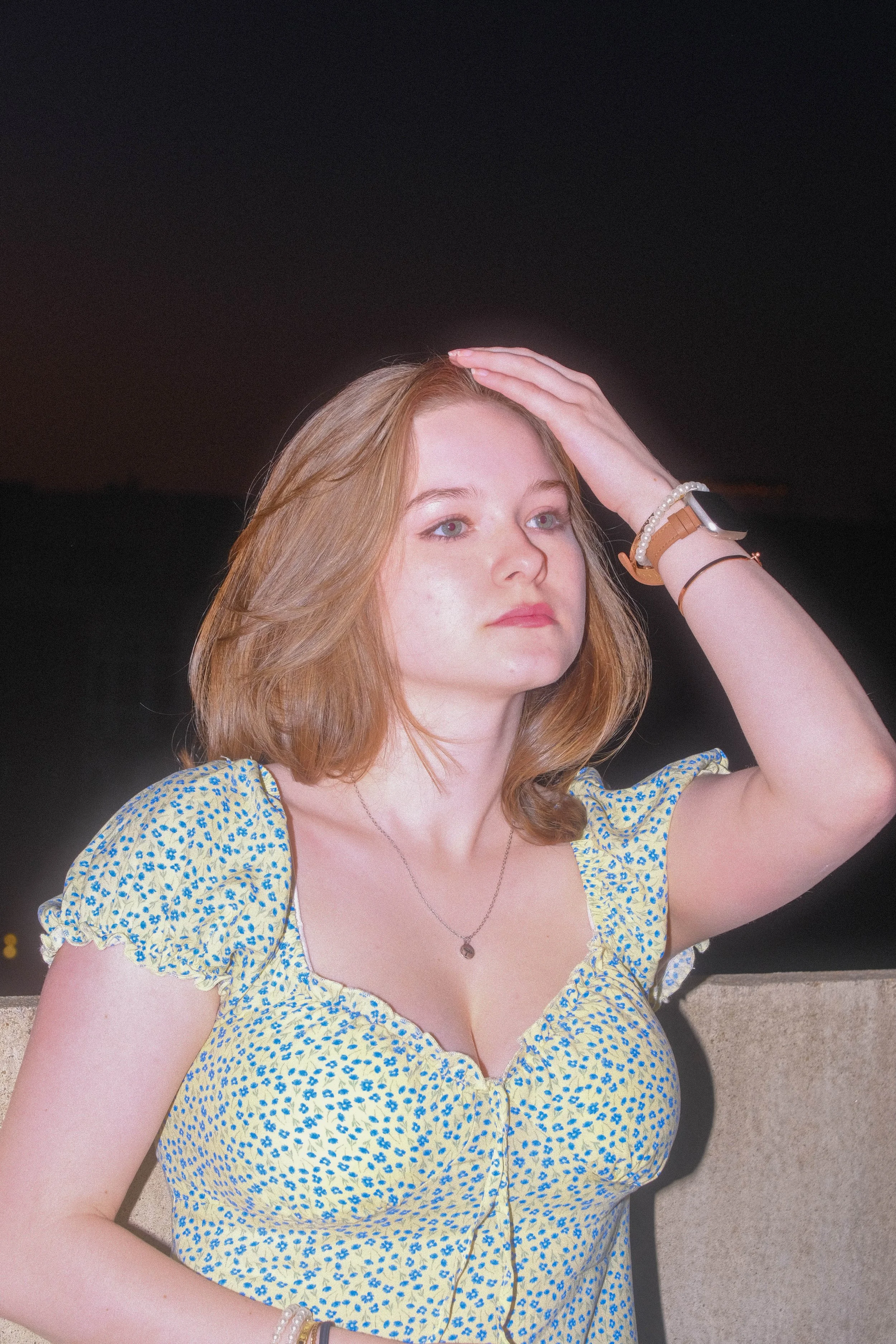 A flash shot from a phootshoot.