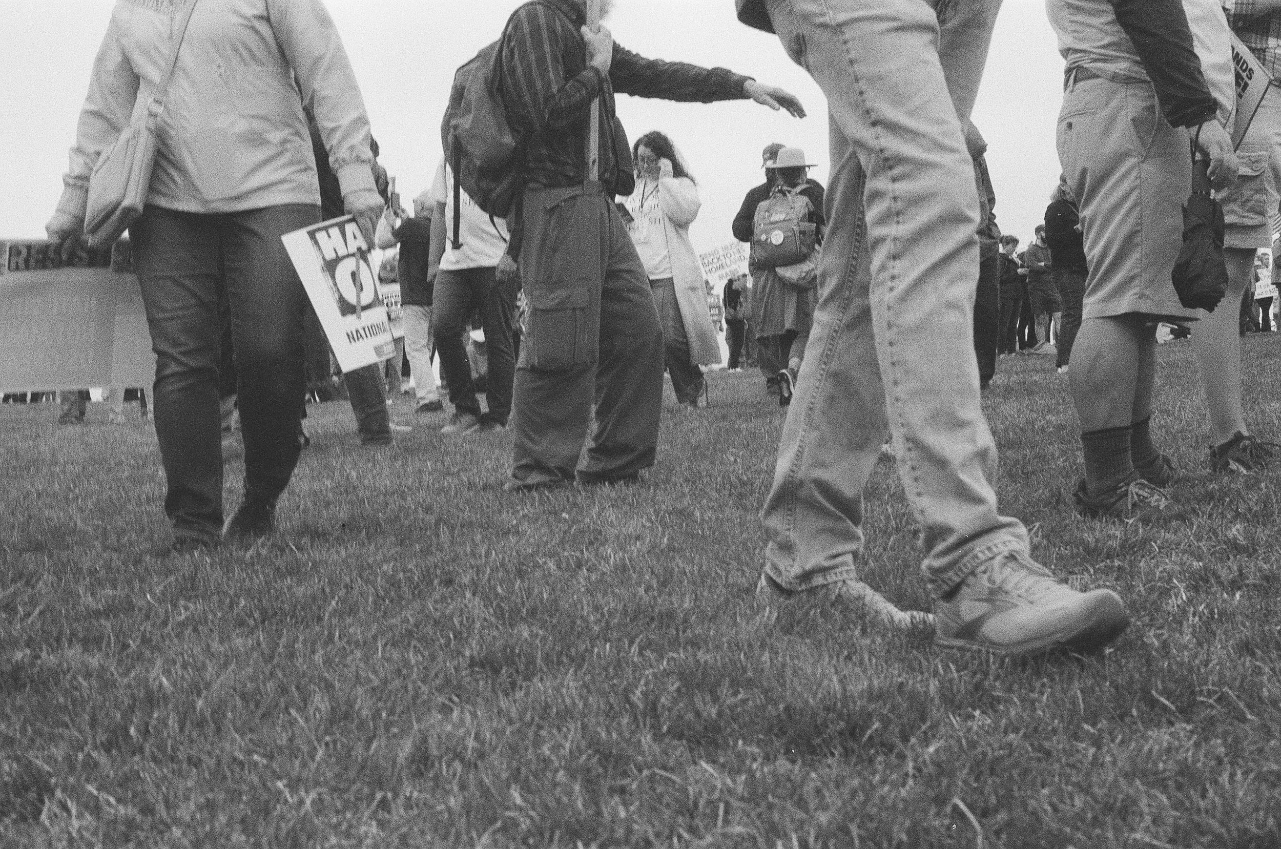 Protestors march through D.C.