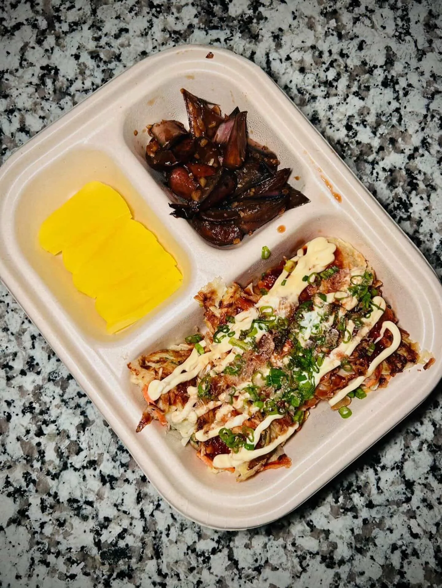 Got those Monday dinner blues? Can&rsquo;t decide whether you wanna go out or cook? Well, let&rsquo;s us handle that for you! Monday, April 13th, we&rsquo;ll be firing up the flattop to bring you out famous Okonomiyaki! A savory, cravery cabbage panc