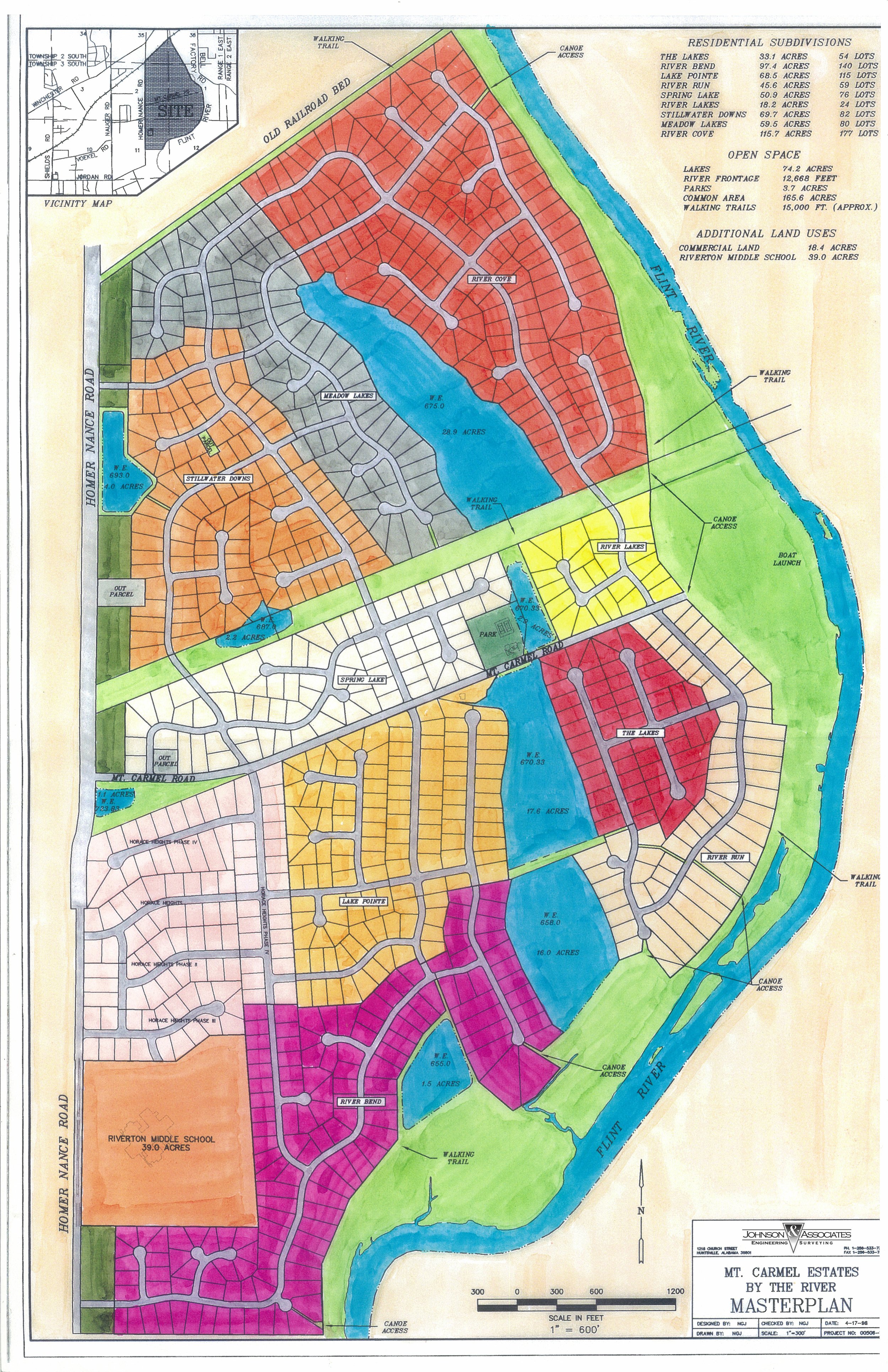 Mount Carmel Subdivision Master Plan