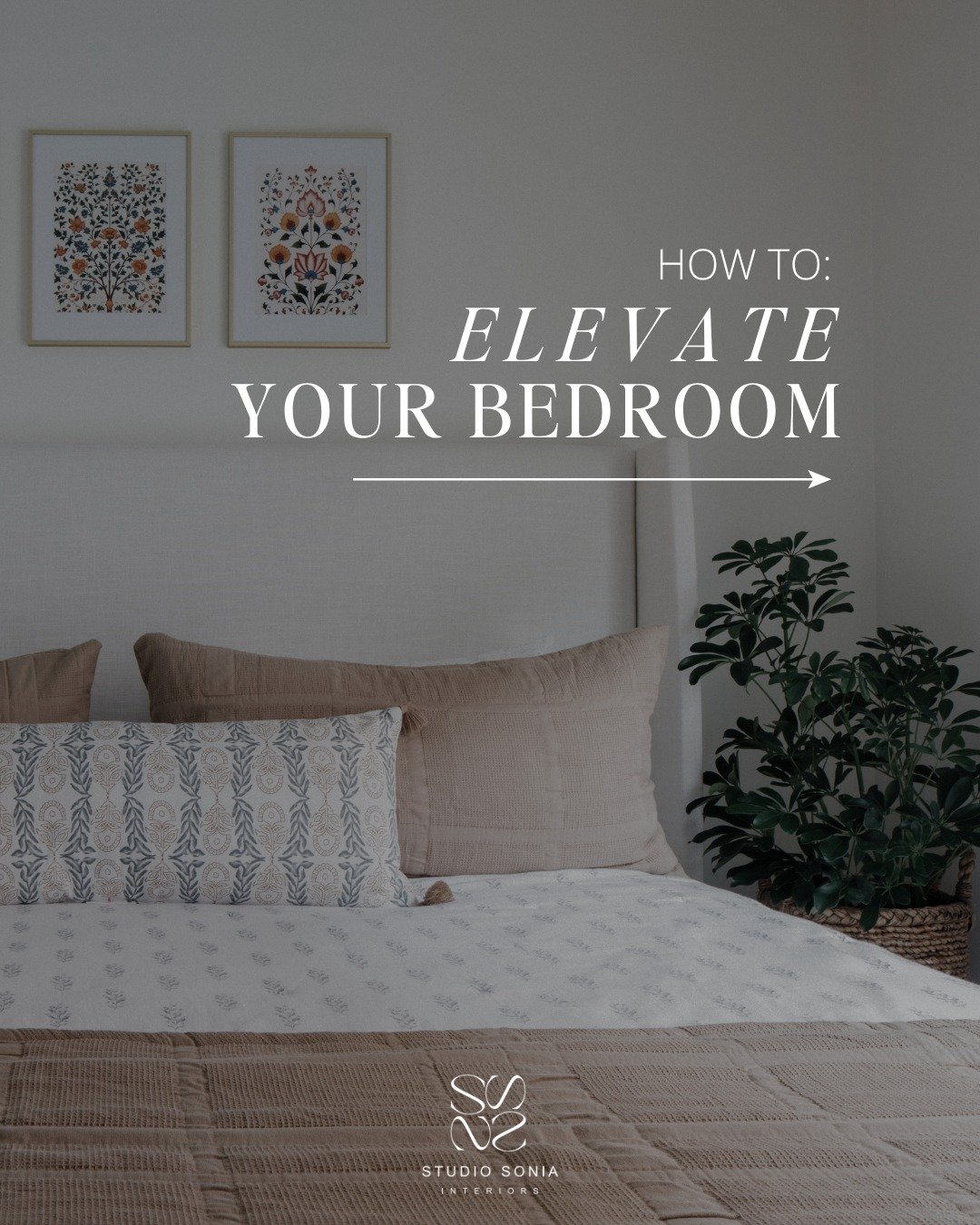 Your bedroom is the first thing you see in the morning and the last thing you see at night. Doesn't it deserve the same attention to detail as the rest of your home? 
⁠
Bold paint. Layered bedding. A reading nook you'll actually use. Lighting that ma