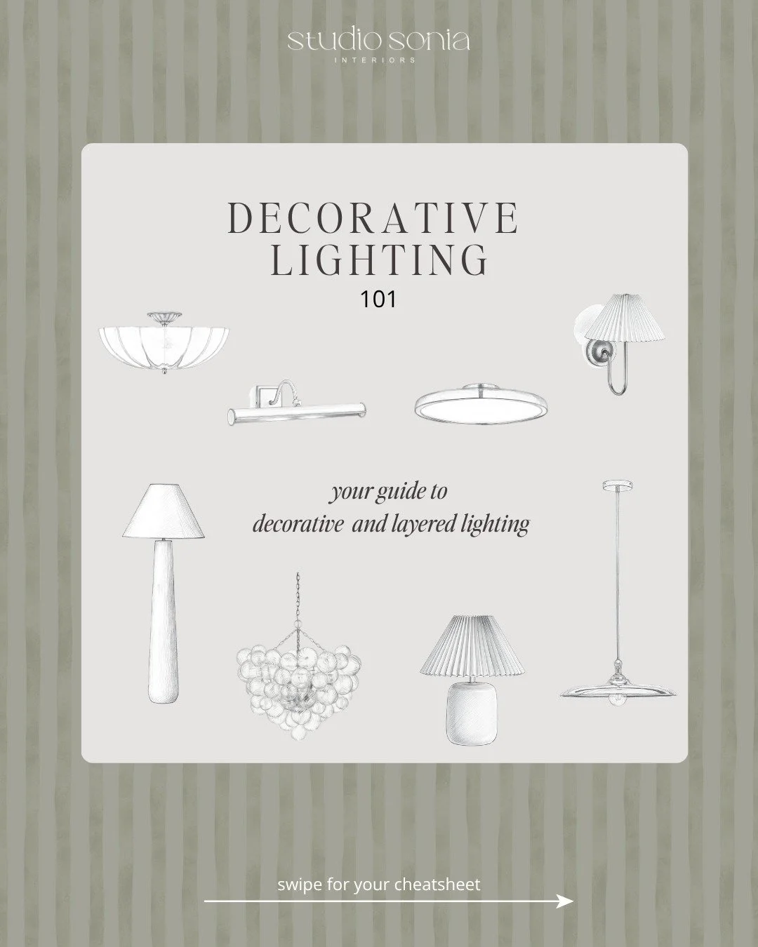 If you're still relying on one overhead light to do ALL the work in your room, this is your official intervention 😅⁠
⁠
Lighting is honestly one of the most overlooked parts of a home and also one of the fastest ways to make a space feel expensive, w
