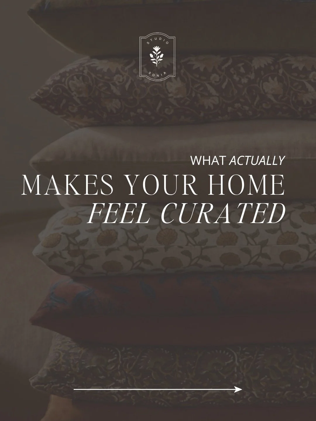 Everyone wants their home to feel curated. Most people just don't know how to get there 🙃

A curated home doesn't have to mean expensive. It doesn't mean trendy. And it definitely doesn't mean buying everything from one store.

It means every piece 