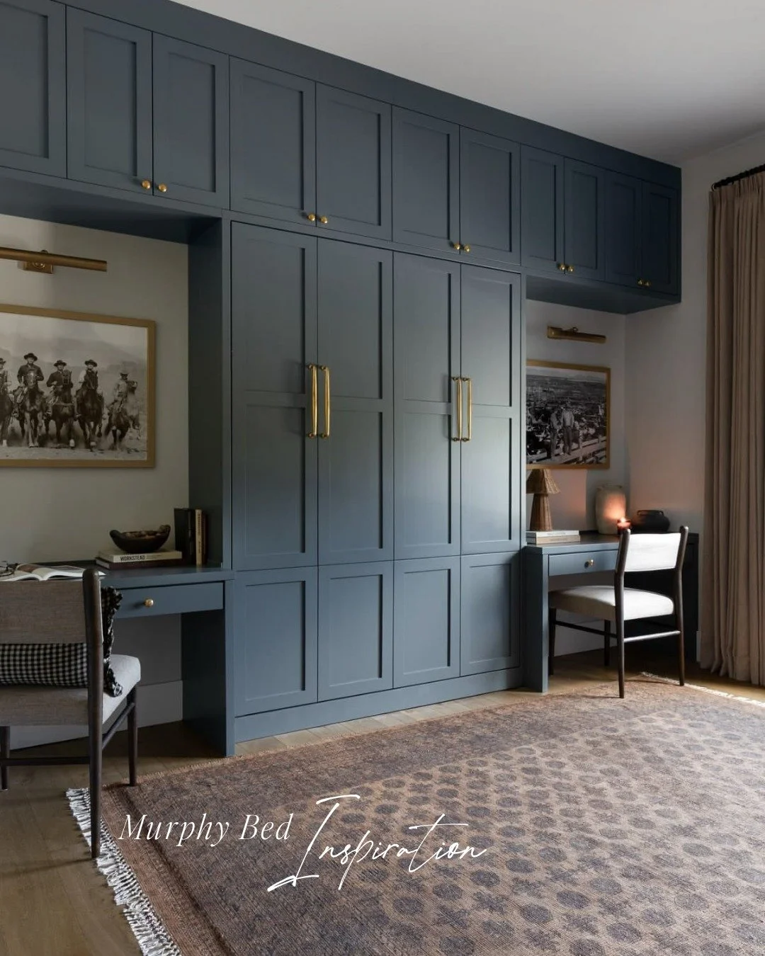 Currently deeeeep diving into murphy beds 👏🏽👏🏽

I'm sourcing inspo for a few projects right now and the rabbit hole is running real DEEP. Integrated shelving and storage, beds that look like actual built-ins when they're closed... what's not to l