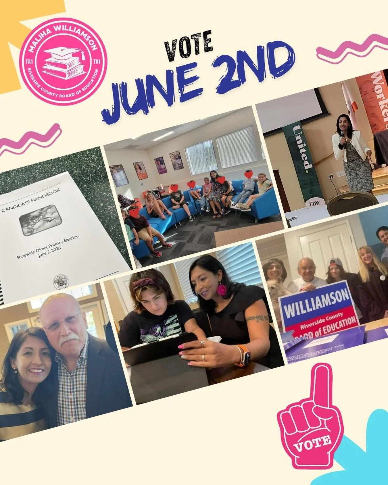 Vote Williamson June 2nd!!!!
Thanks @adelabella25 for making this 💕