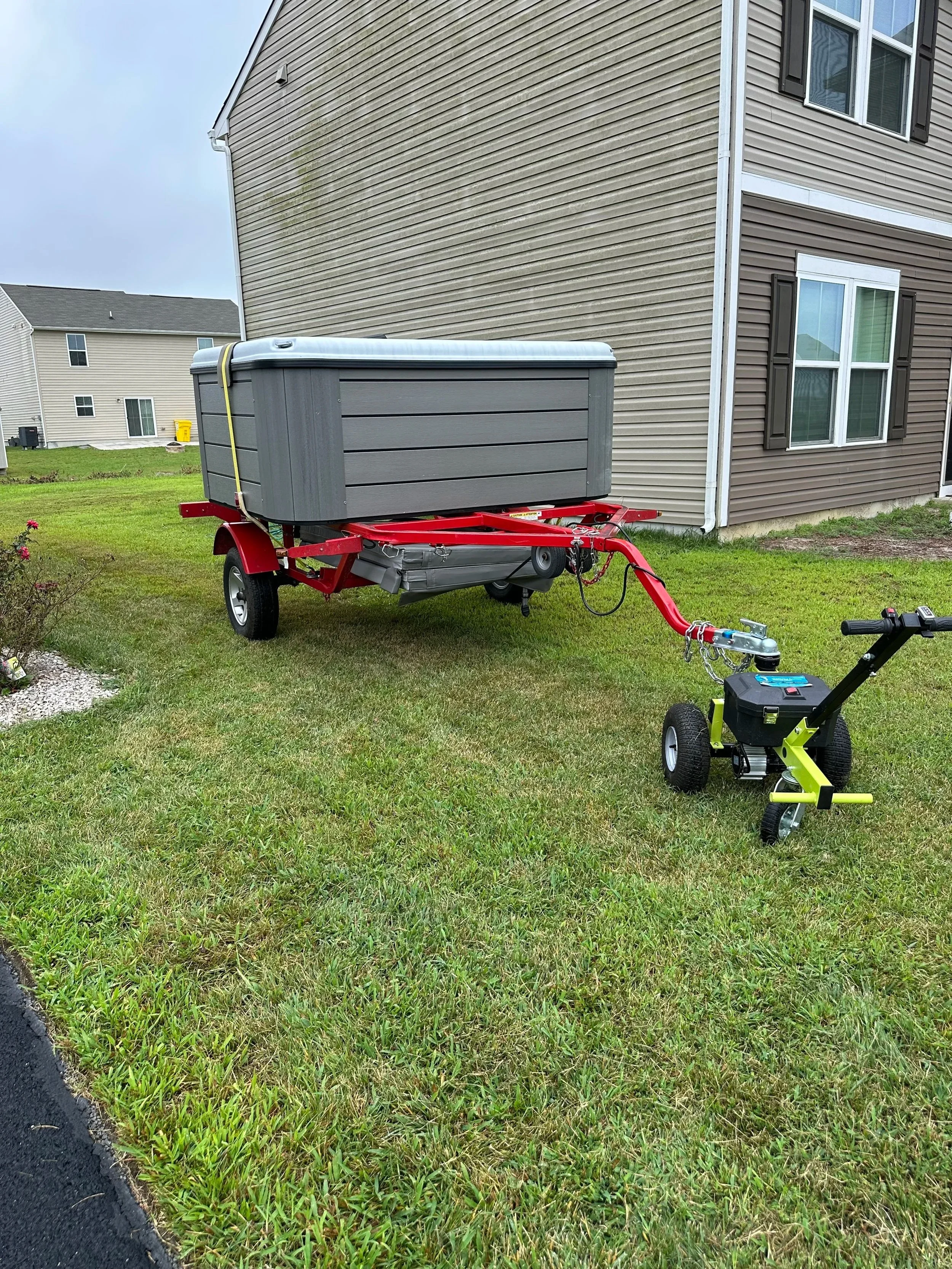 Hot Tub/Spa's moved.