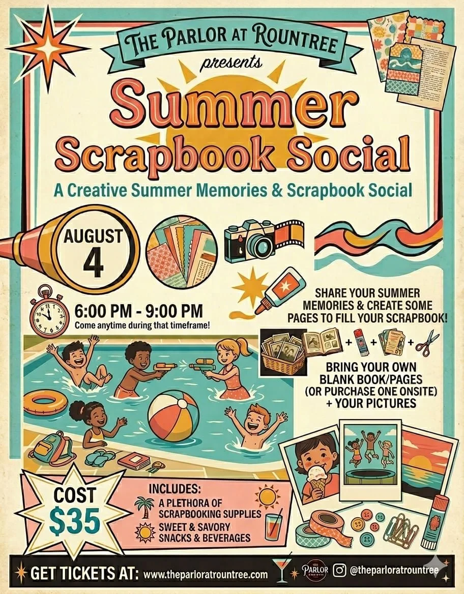 Summer Scrapbook Social