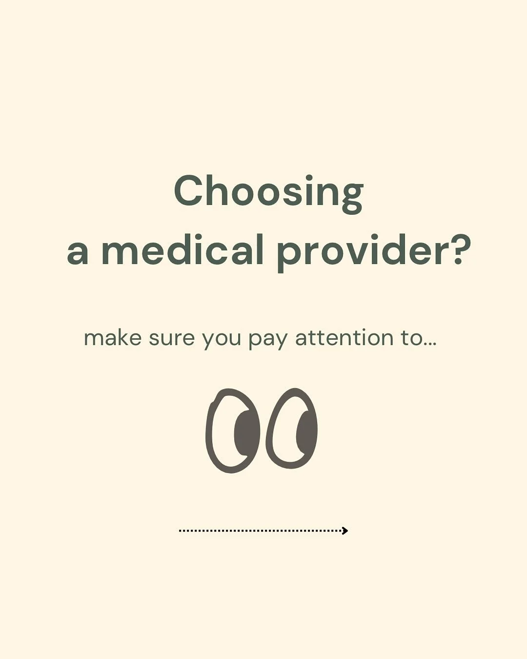 You&rsquo;re not &ldquo;lucky&rdquo; if your provider listens, you&rsquo;re supported. That&rsquo;s the baseline, not a bonus. Remember, that you can (and should) find someone who you have a good fit with!