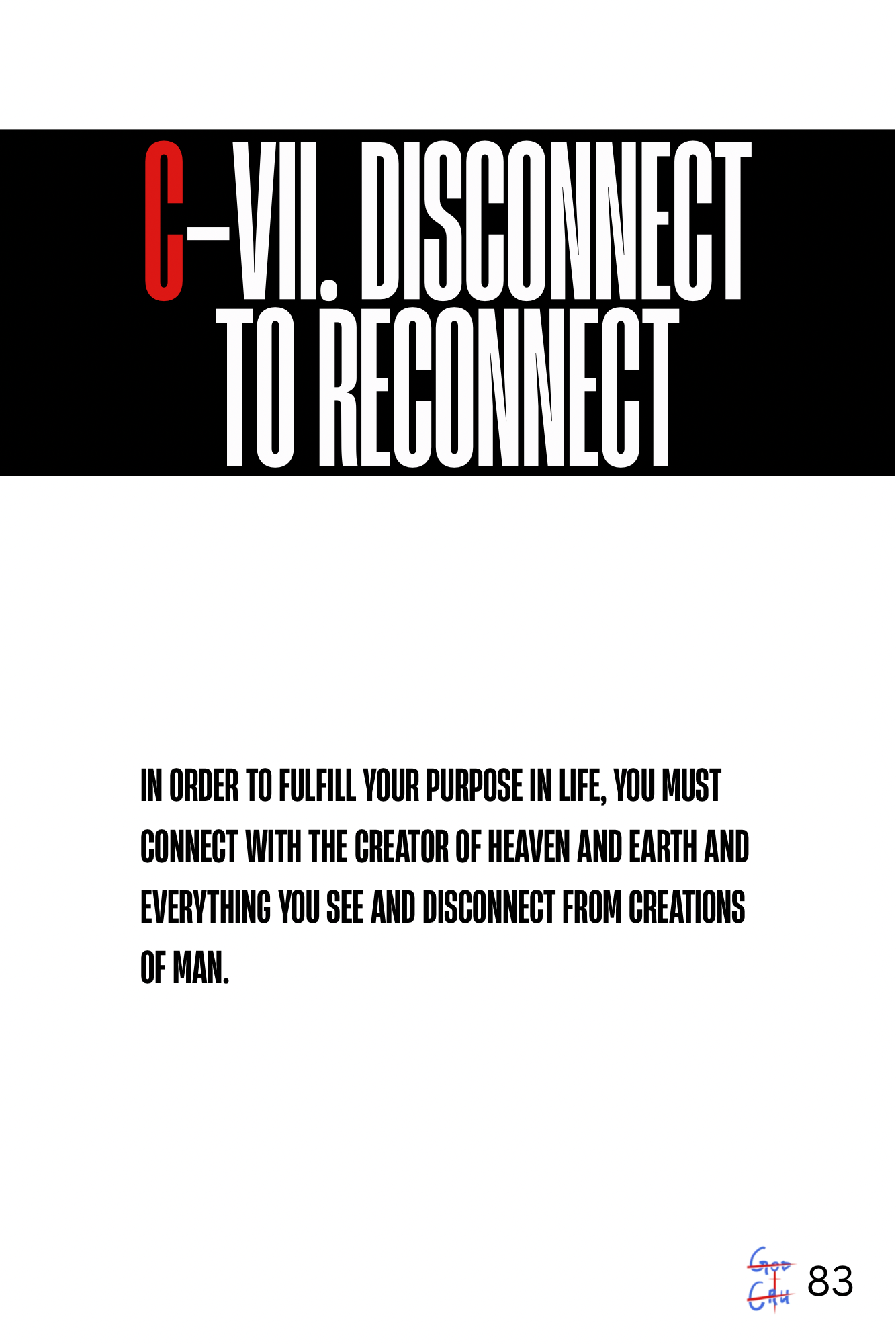The Victory Rep Book - Disconnect to reconnect.png