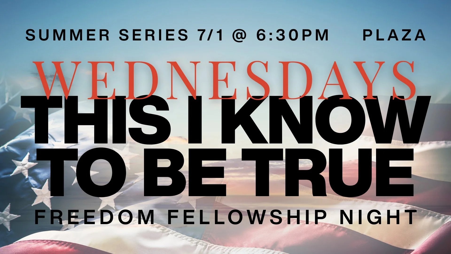 Freedom Fellowship Night