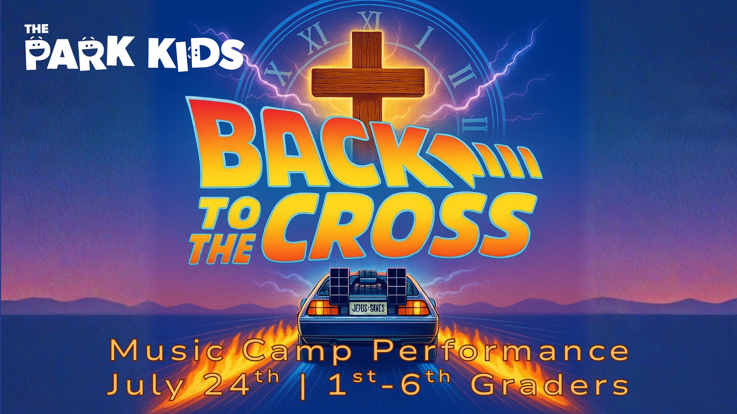Back to the cross: music camp performance