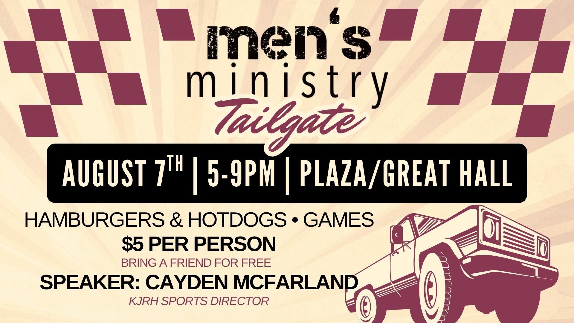 Men's Ministry Tailgate