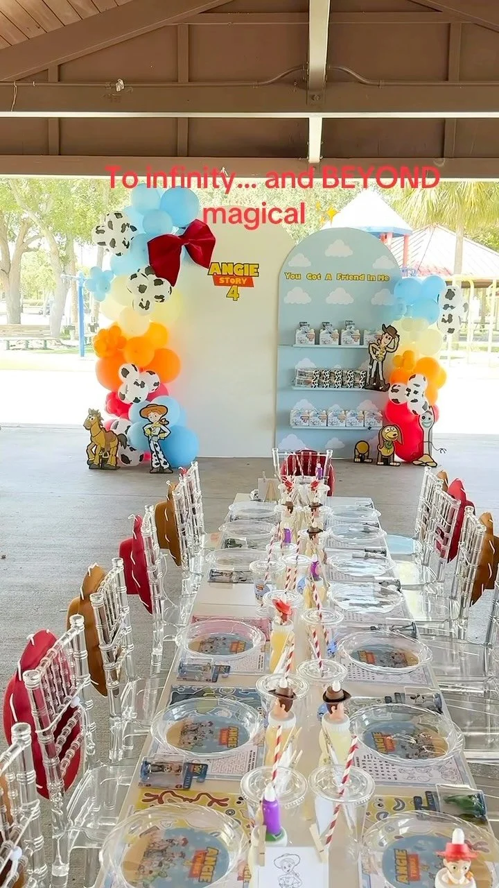 🎈To infinity and beyond… this party was straight out of Andy’s room! 🤠🚀 Every detail designed to make childhood dreams come true. #ToyStoryParty #PartyGoals #WonderhausEvents #BuzzAndWoodyVibes #EventStylistTikTok
Thank you @a1tinyy