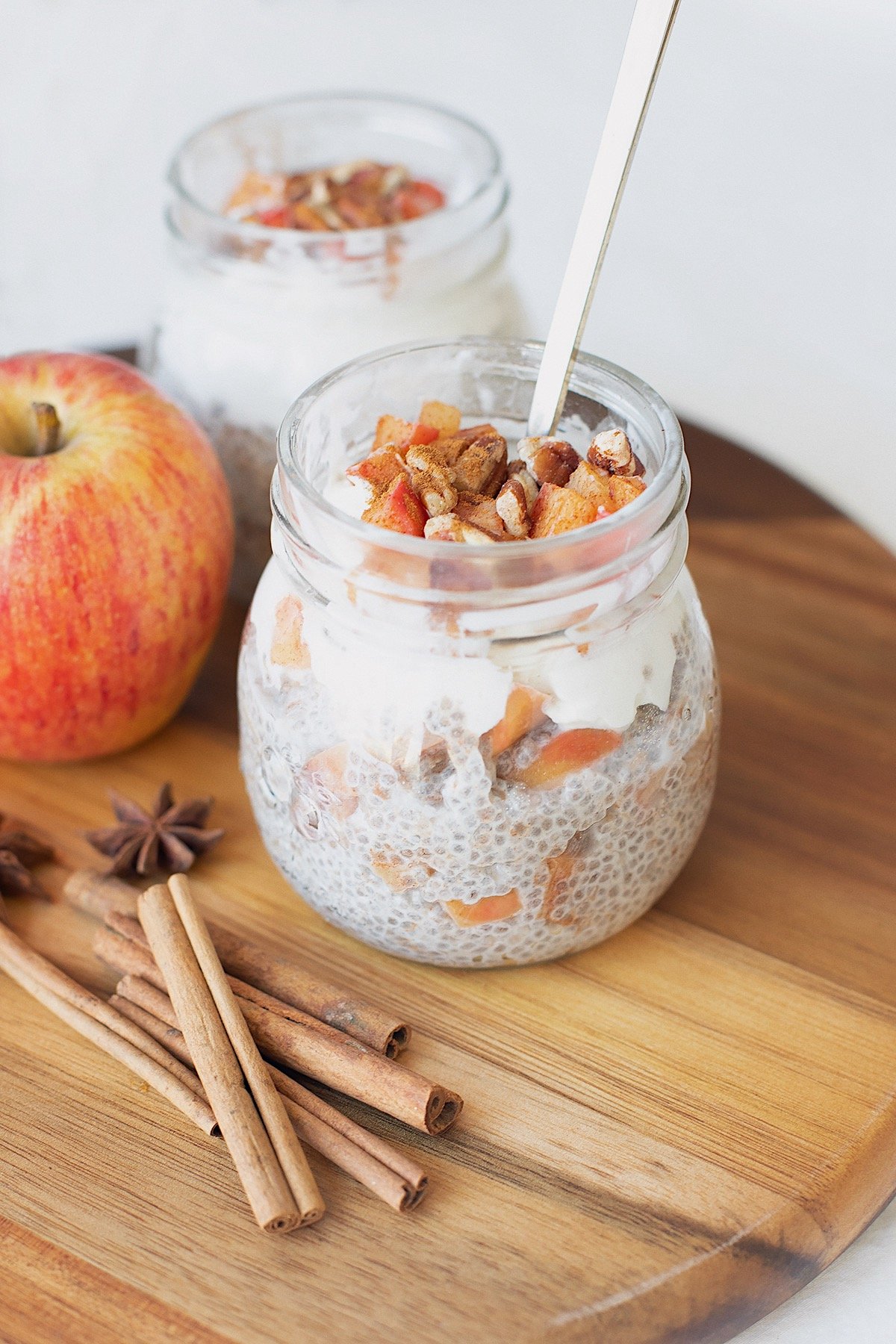 Apple Pie Chia Pudding