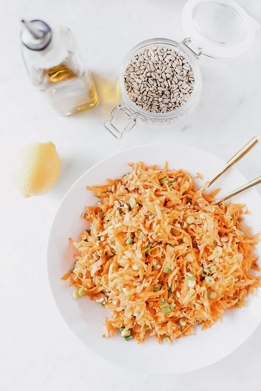 Carrot and Sunflower Seed Salad