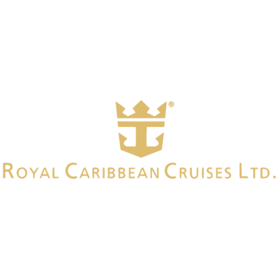 Royal Caribbean Cruises Ltd. logo with a gold crown above the text.