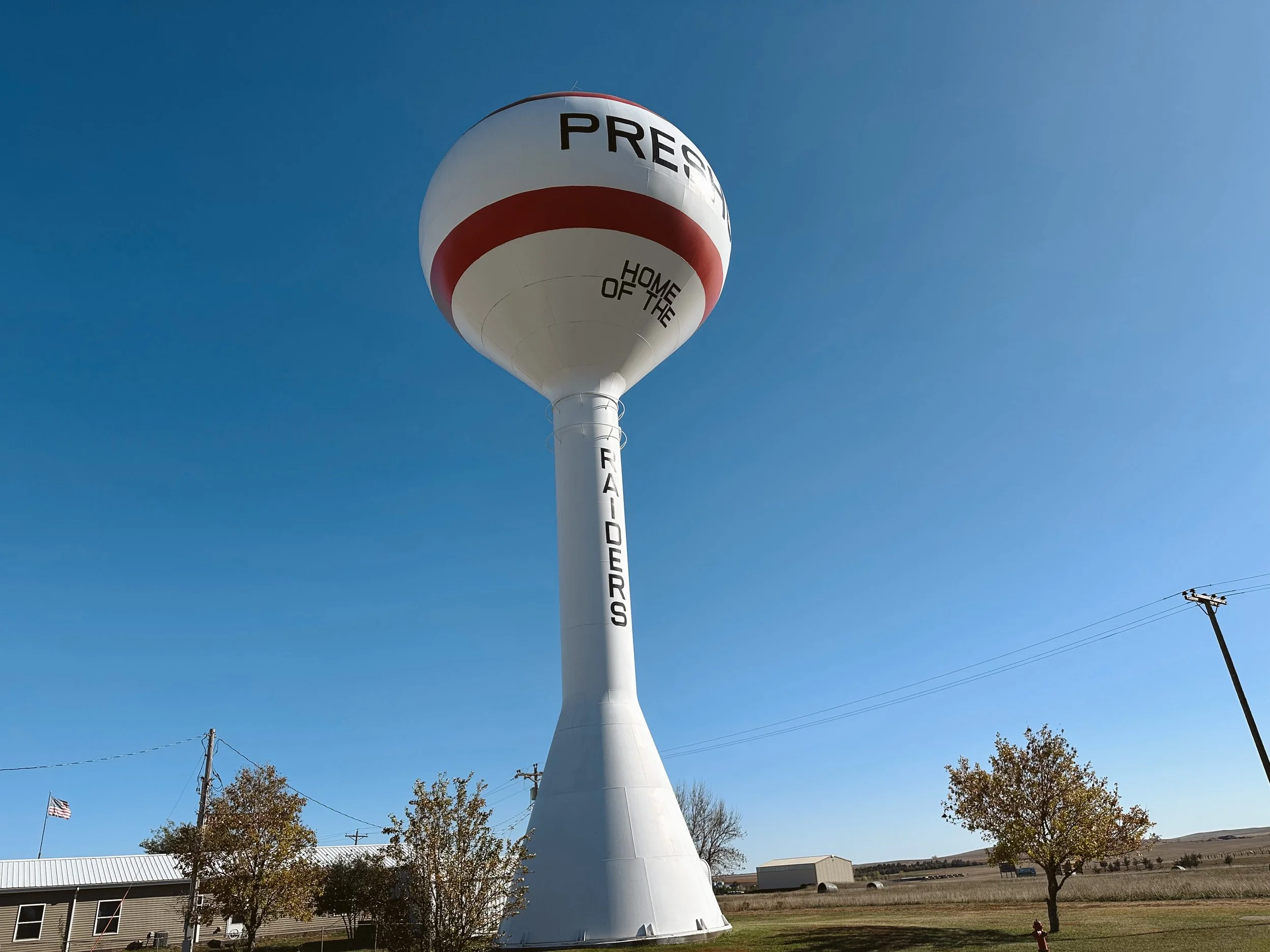 Presho Area Chamber Water Tower.JPG