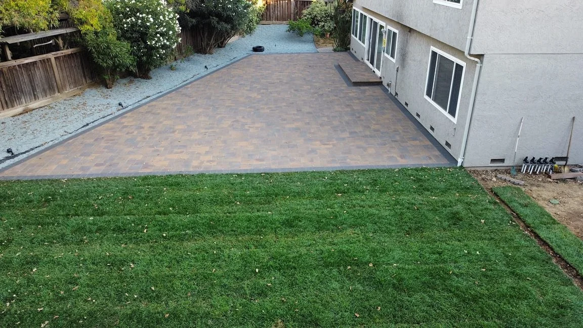 A house can really change with a new hardscape!