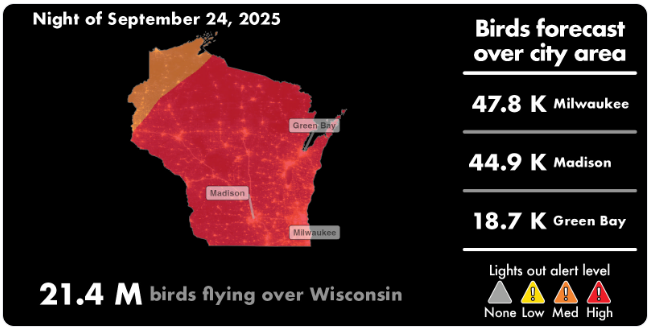 Lights Out Alert issued statewide in Wisconsin for Wednesday night, Sept. 24