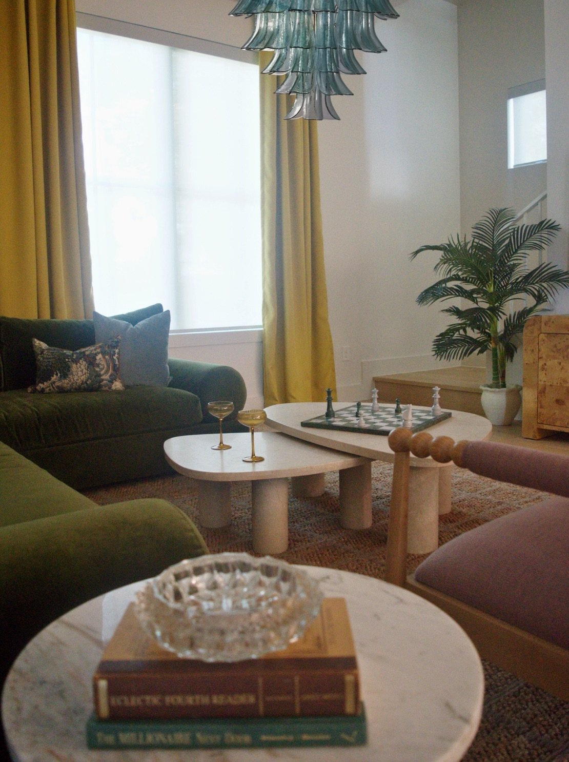 Cozy living room designed by Austin interior designer HOLLEYHOUSE