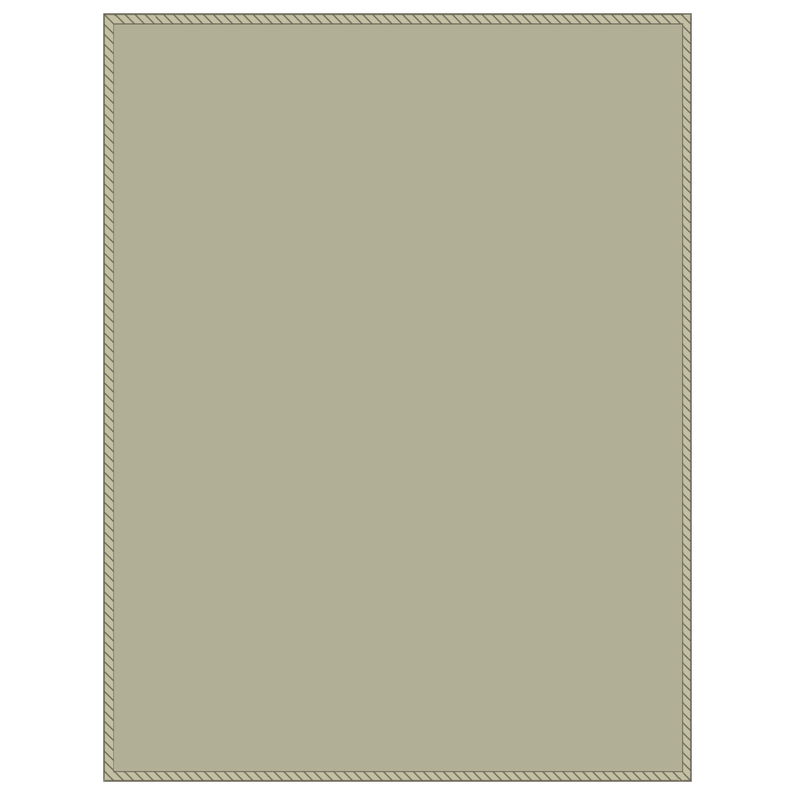 Blank beige or light tan paper with decorative border.