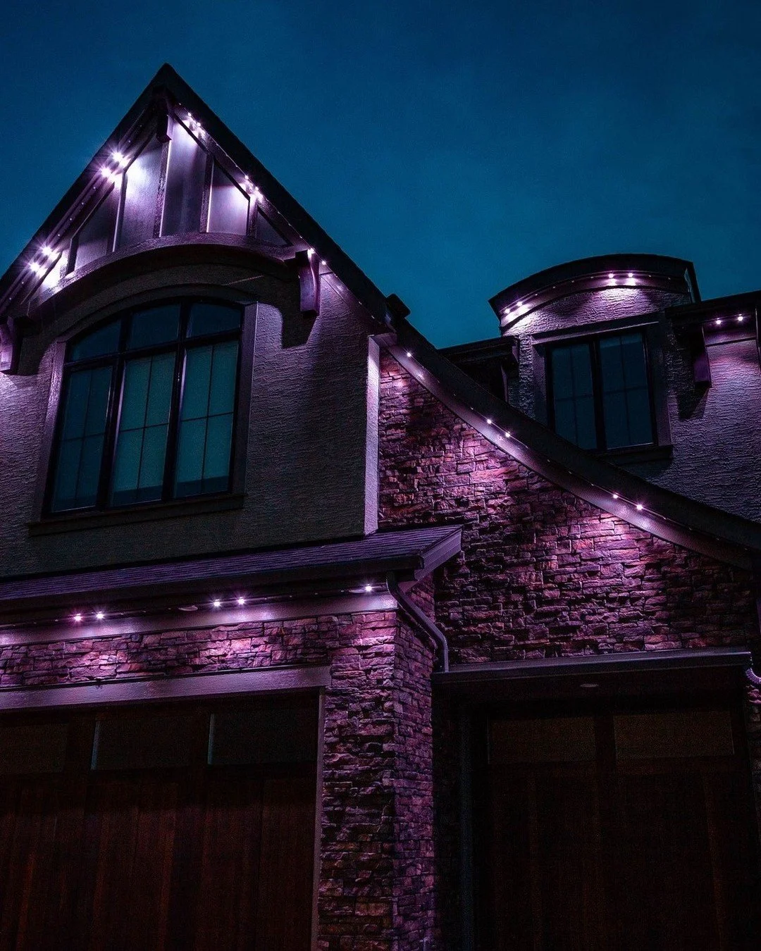 Beer? Check. 

Friends on their way? Check. 

Fire in the pit, assorted meat smoking, music pumping? Check. 

You&rsquo;re just missing one thing, our lights installed on your house - match the lights to the theme of your party, the game that is on t