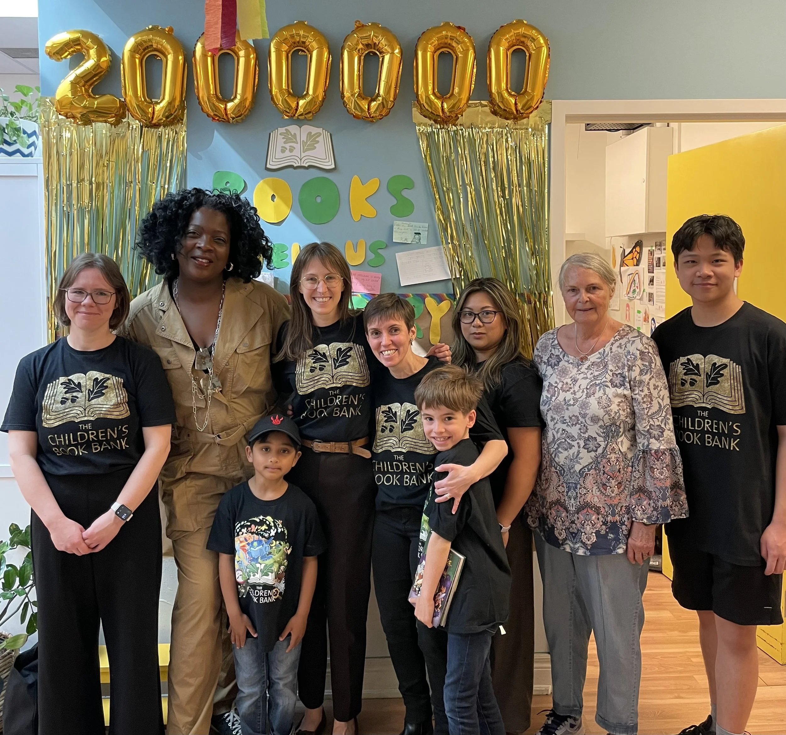 The Children’s Book Bank Gives Away Two Millionth Book!