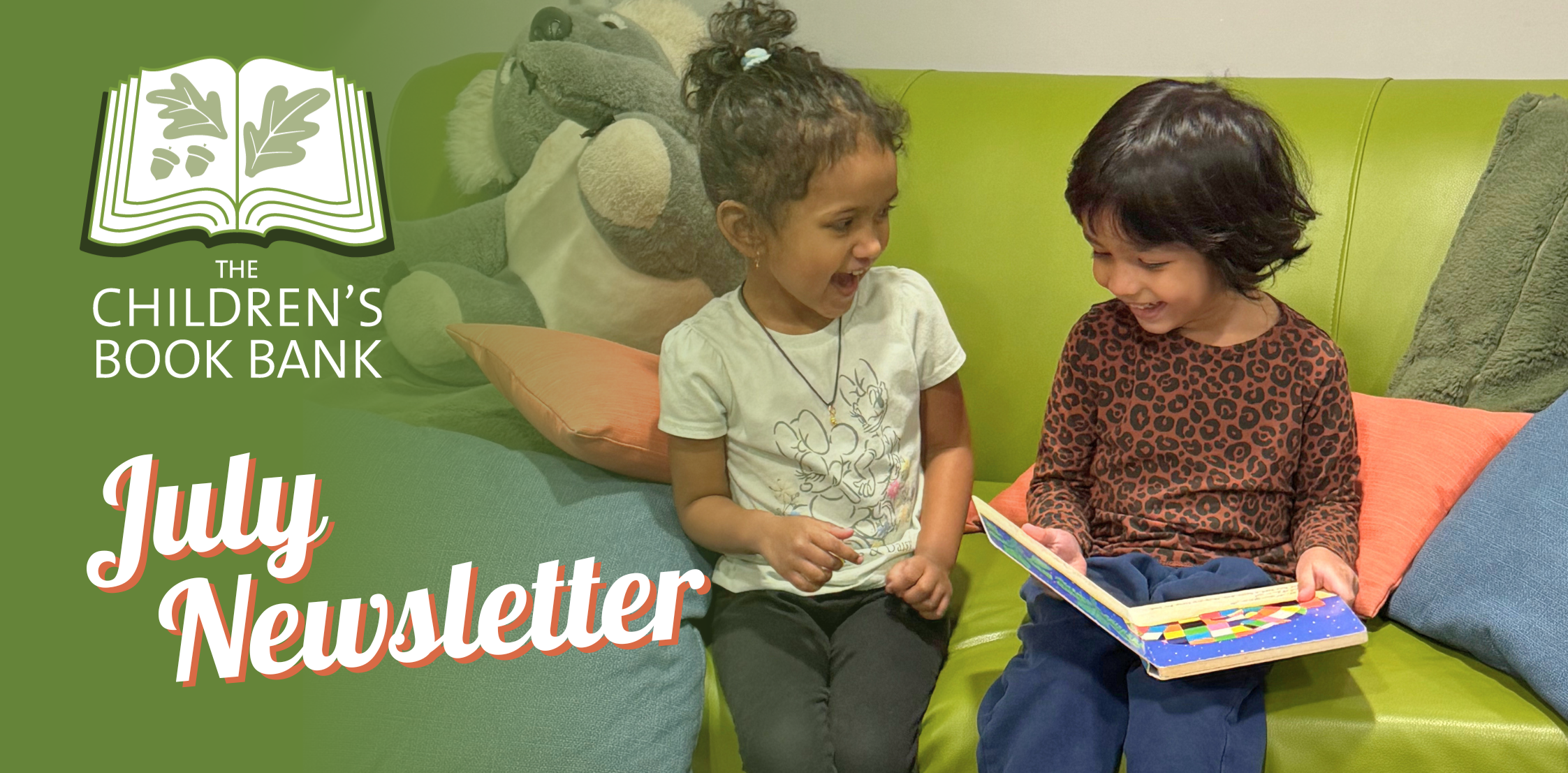 July Newsletter: Get Ready for Summer Fun at The Children's Book Bank!