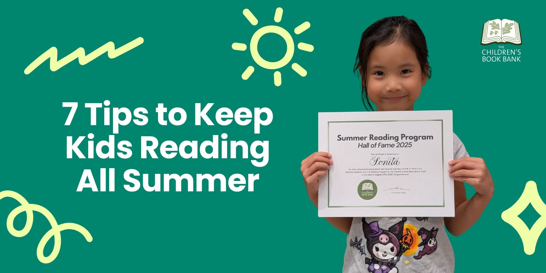 7 Tips to Keep Kids Reading All Summer