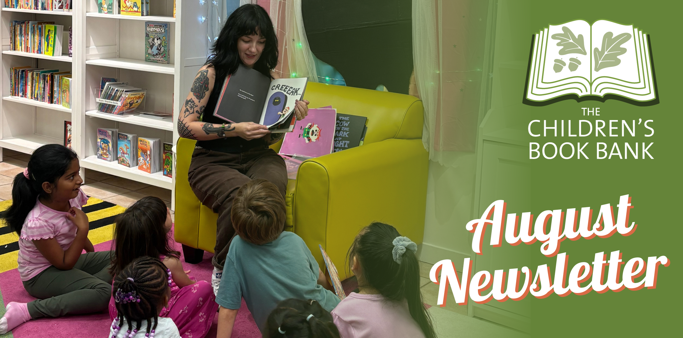 August Newsletter: Summer Fun at the Book Bank!