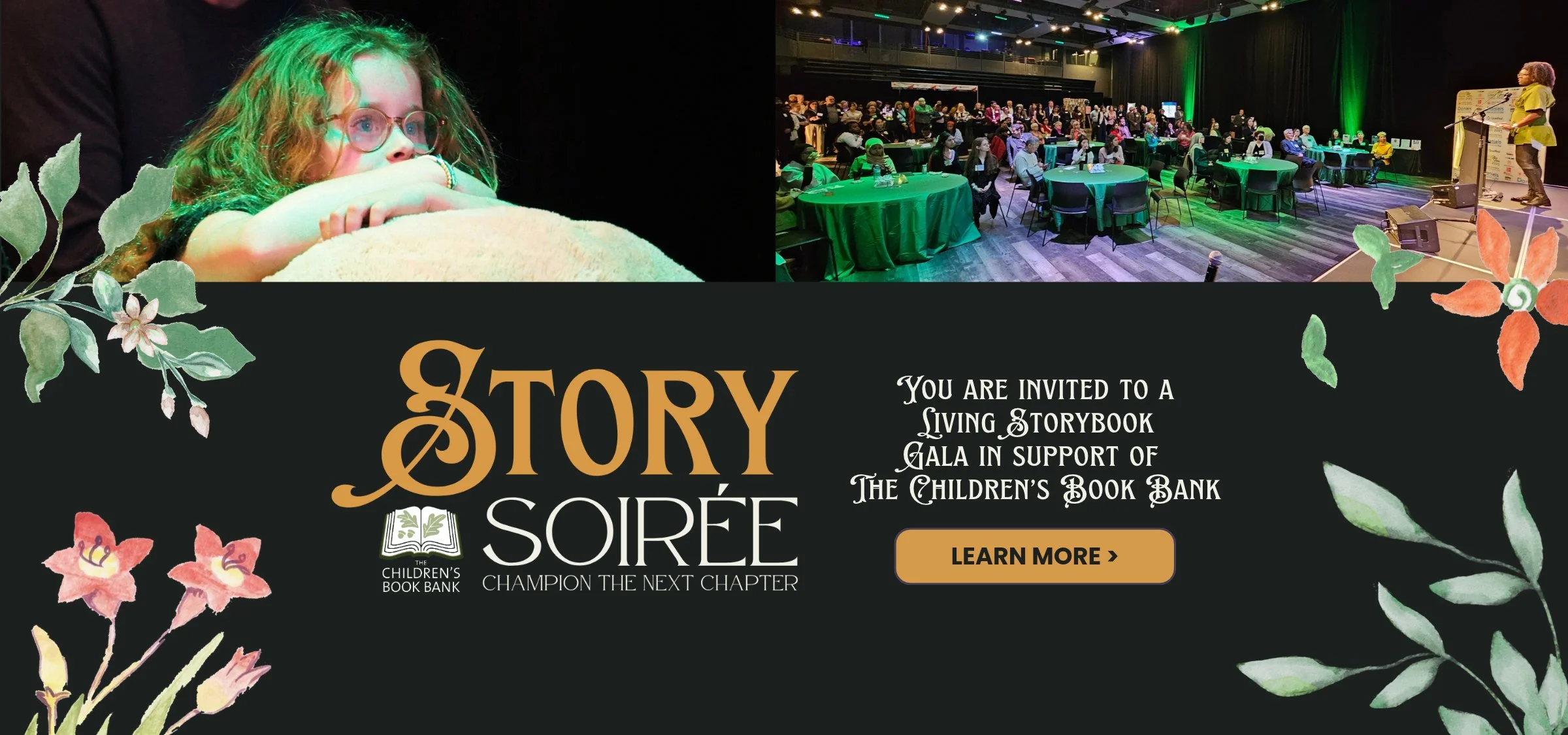 With the aim of raising $200,000 for The Children’s Book Bank, the Story Soirée is uniquely positioned as the only gala in Toronto focused on children’s literacy.

This event brings together educators, authors, as well as business and community leade